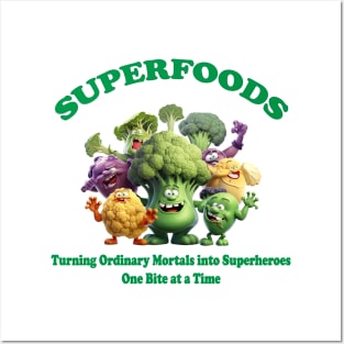 Superfoods Posters and Art